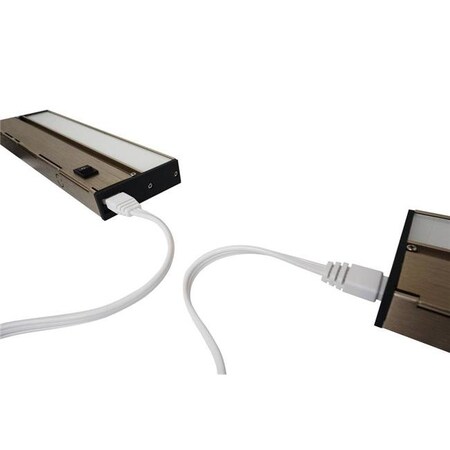Nicor Lighting Nicor Lighting NUC-4-JUMPER-72-WH 72 in. Extension Cable for NUC-4 Linkable Under Cabinet Light; White NUC-4-JUMPER-72-WH